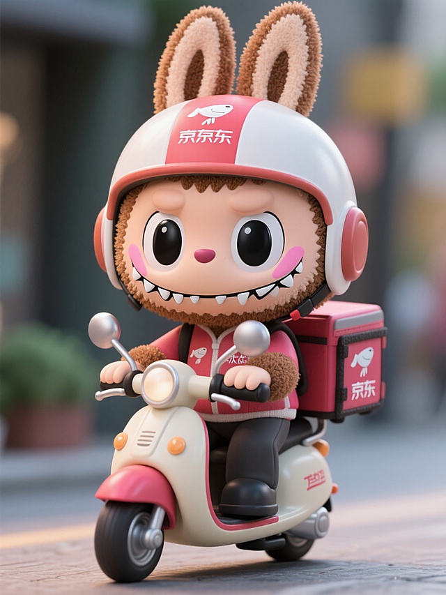 京东外卖版labubu