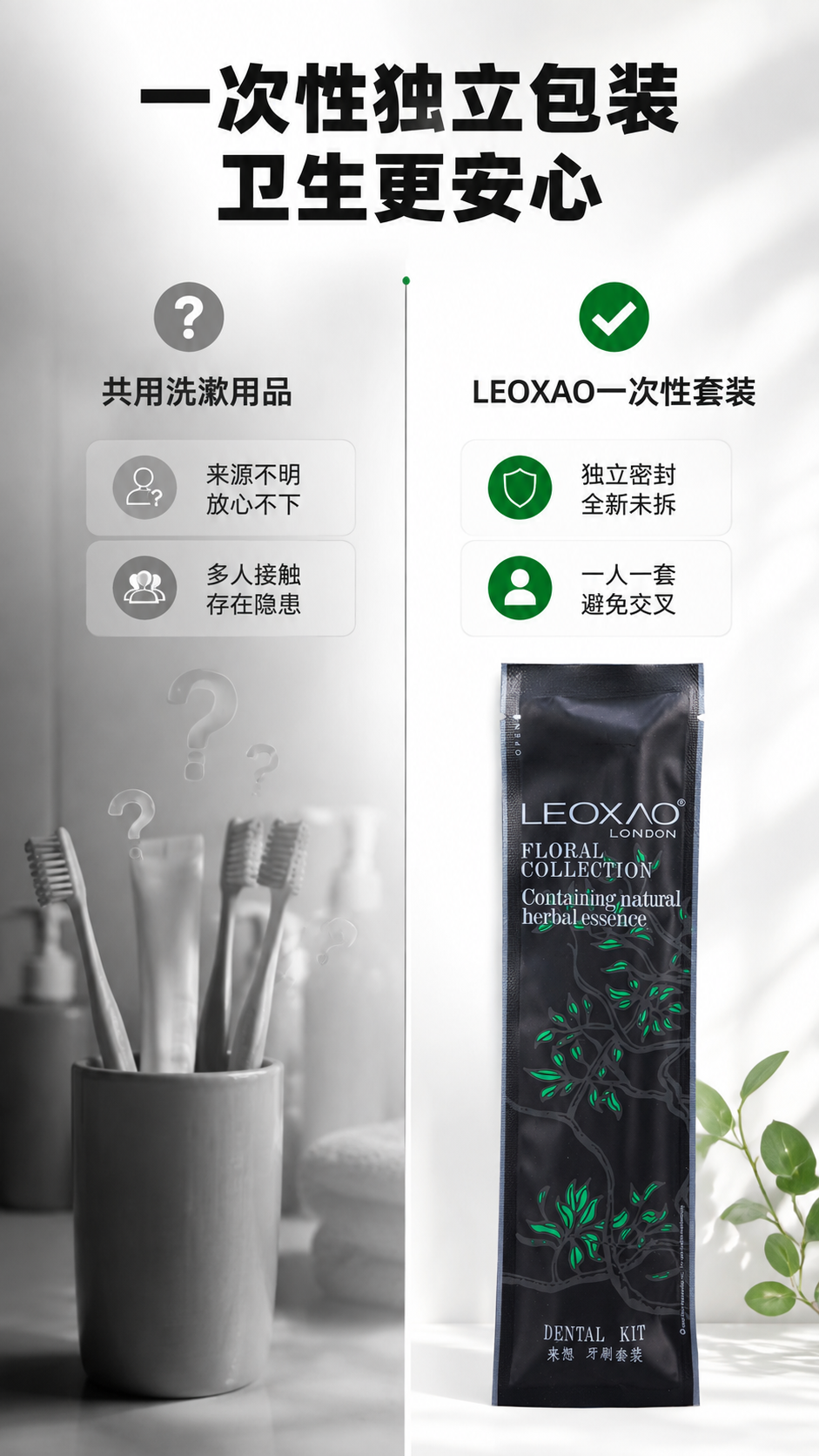 [商品] 使用【图5】牙刷套装包装作为右侧产品展示；保留黑色包… - 图片创意预览