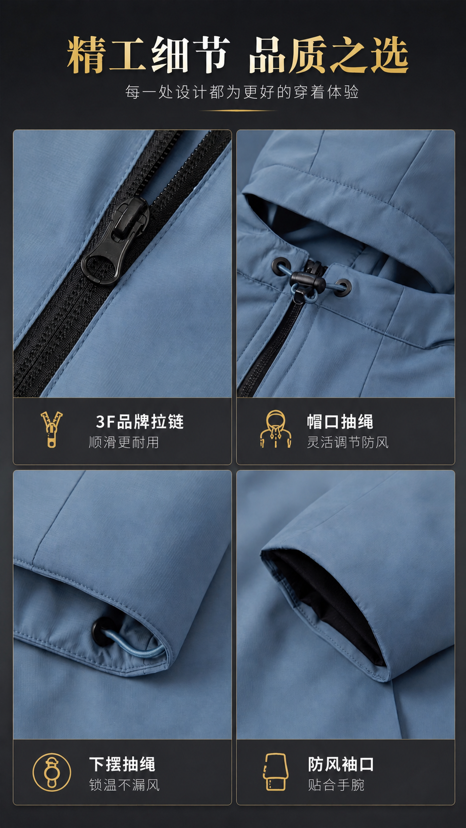 将图中的文字"YKK"替换为"3F"，保持原有字体、颜色、大小… - 图片创意预览