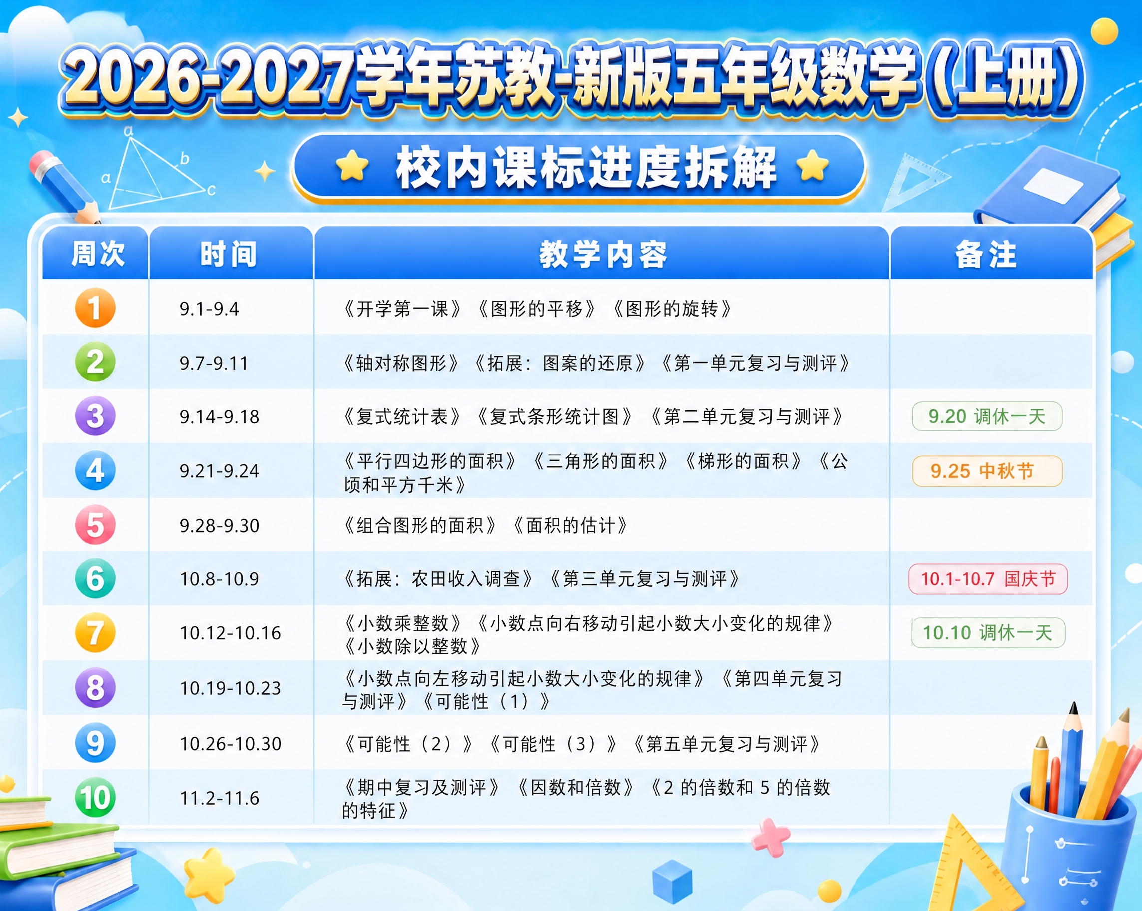 将海报副标题蓝色按钮中的文字"核心素养教案+课件"替换为"校内… - 图片创意预览