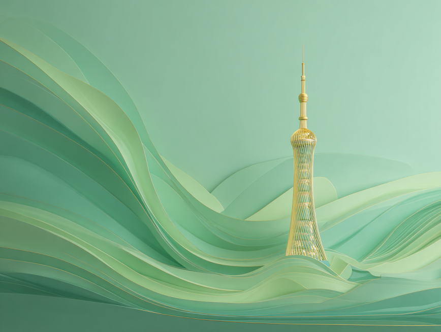 Main visual KV, main color is light green (RGB: 190, 194, 179), decorated with gilt and matte silver预览效果