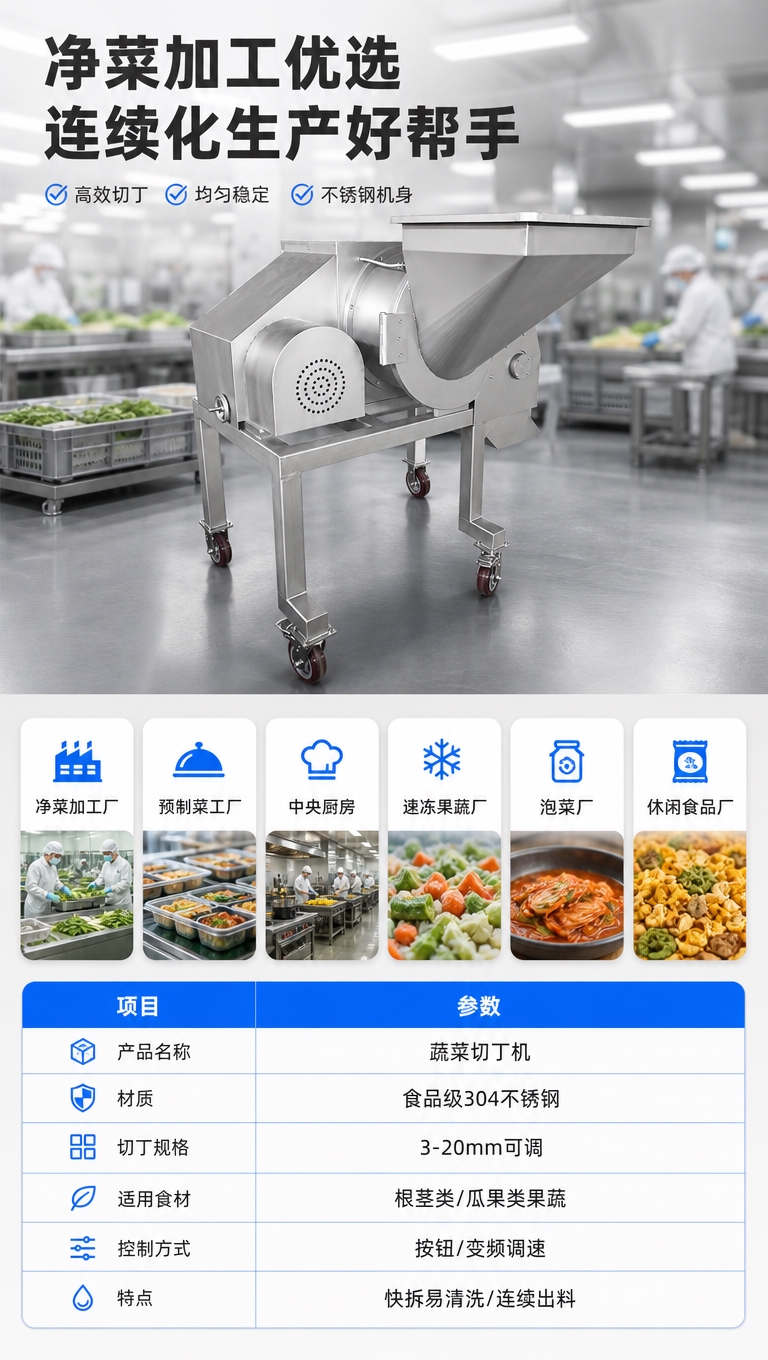 [商品] 使用【图4】蔬菜切丁机；保留整机完整结构、不锈钢机身… - 图片创意预览