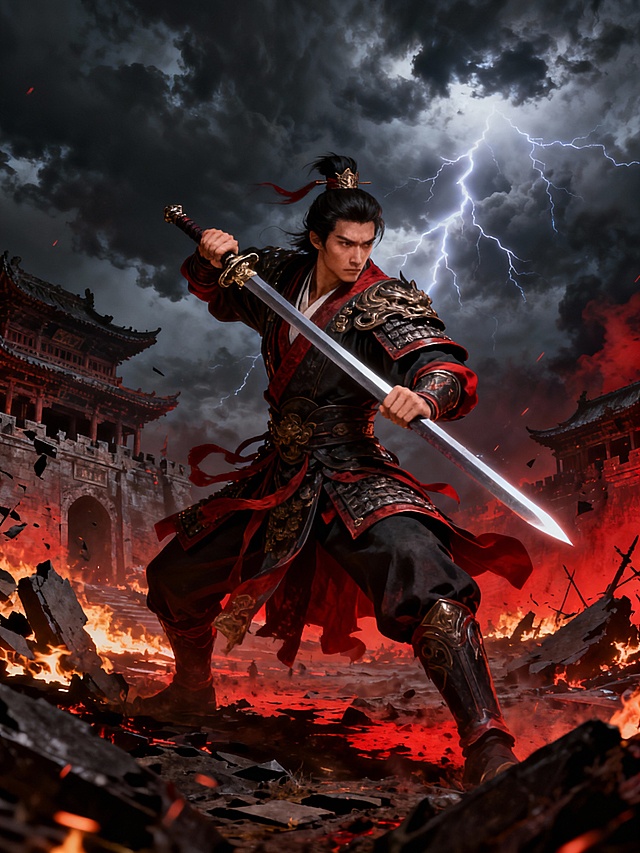 生成永劫无间宣传海报4张