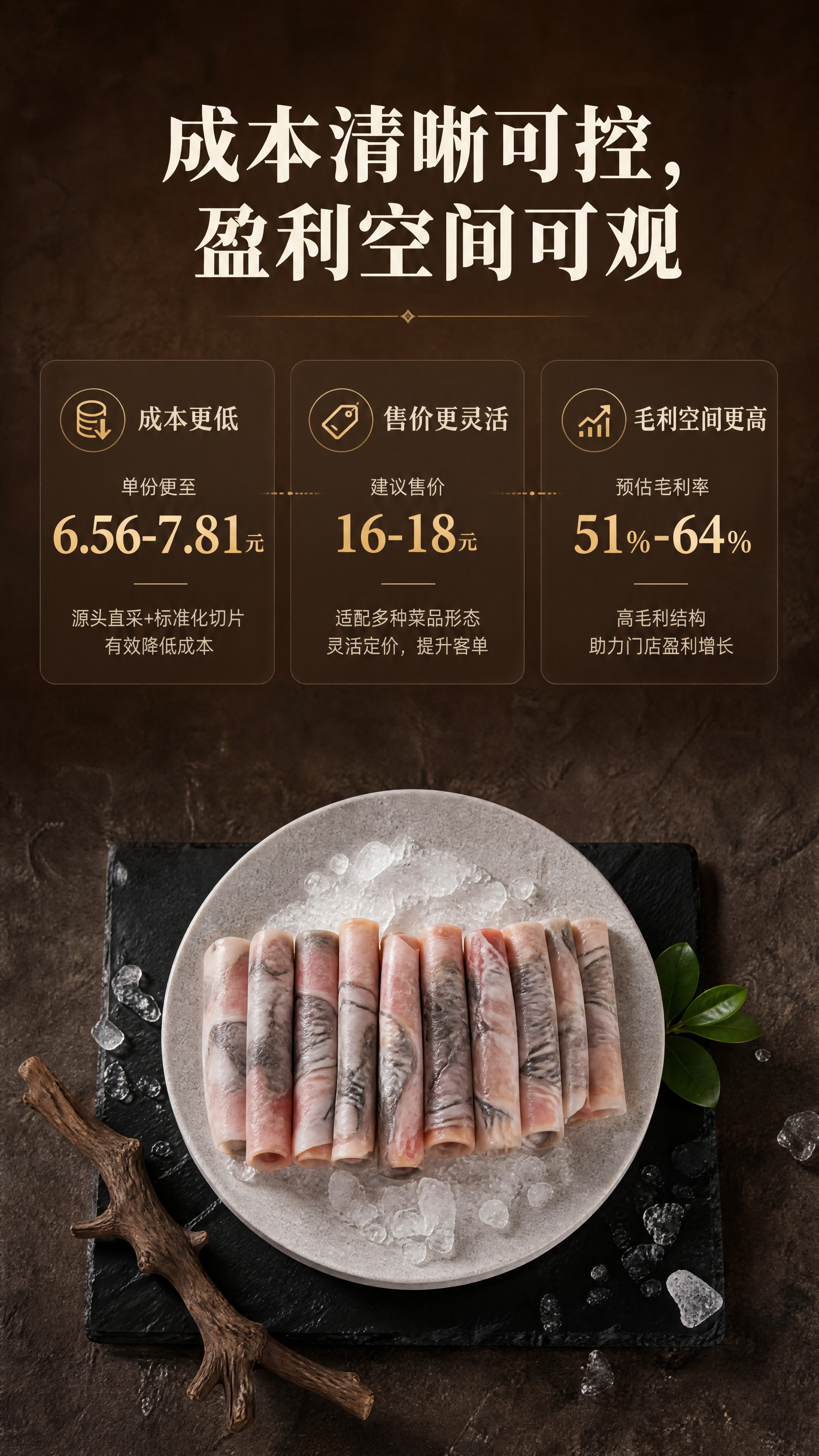 [商品] 使用【图1】商用冷冻乌鸡片；保留乌鸡卷的粉灰相间纹理… - 图片创意预览