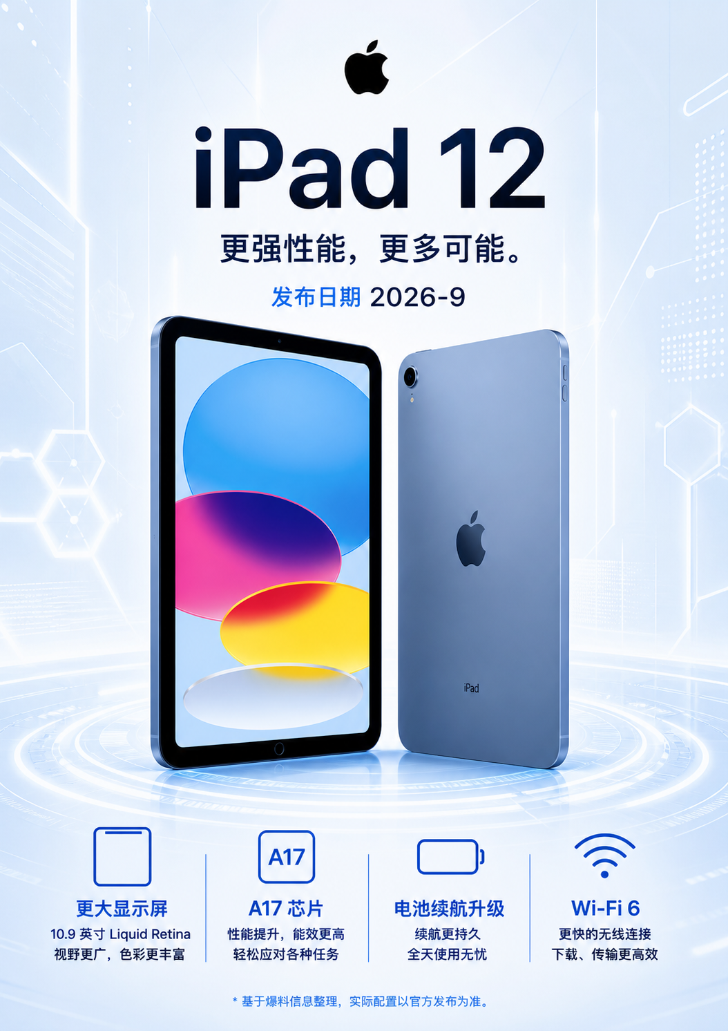 将这张图片改成简约蓝白科技风，整体色调以蓝色和白色为主，加入科… - 图片创意预览