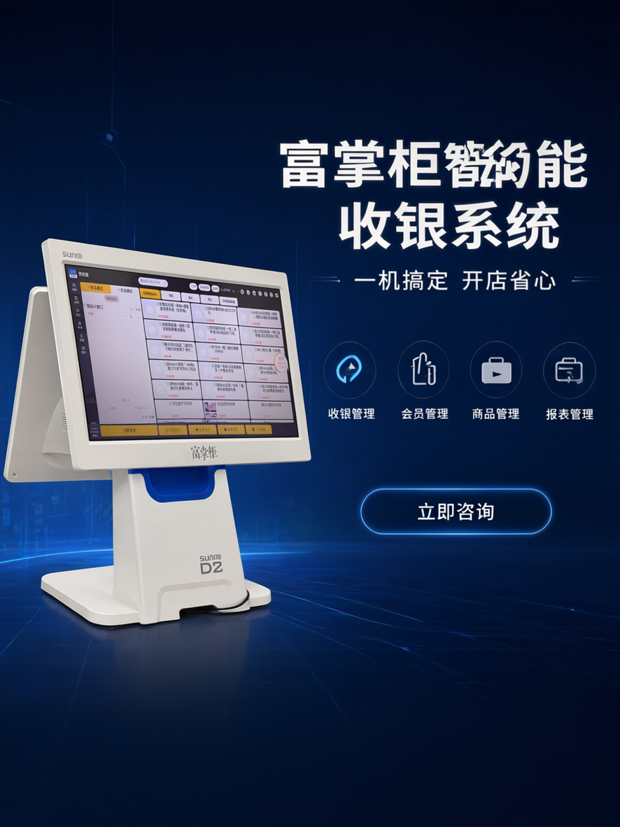 投流广告图，深蓝科技商务风格，深蓝色渐变背景带科技光效。画面左… - 图片创意预览