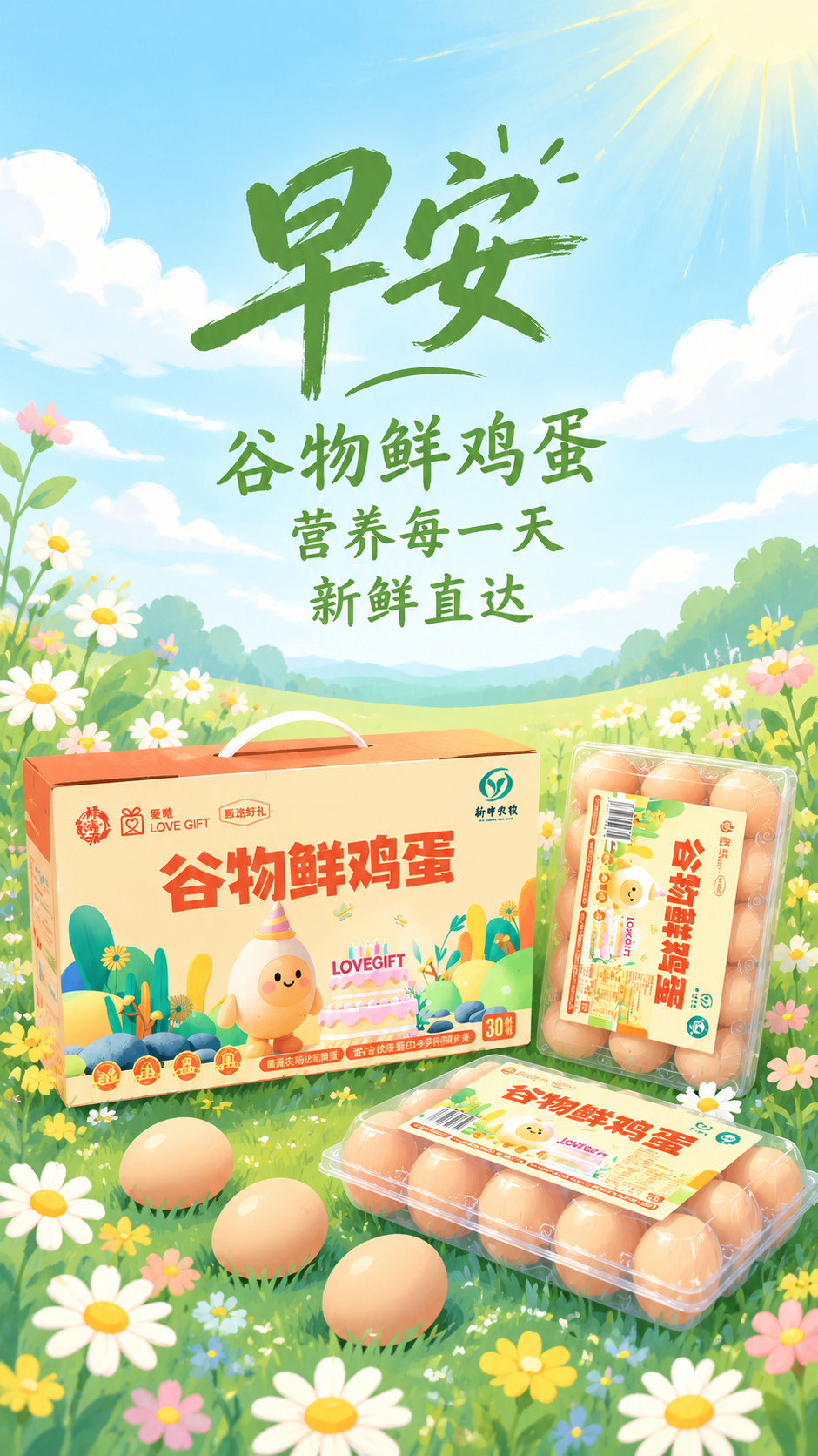 将这张图片整体重绘为治愈系扁平插画风格，所有元素都用插画形式呈… - 图片创意预览