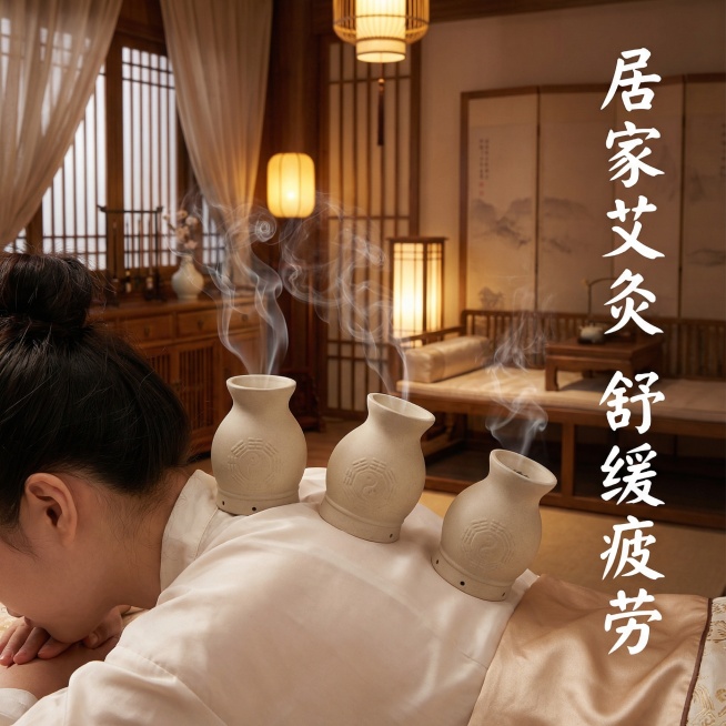 产品是艾灸罐，根据图片生成3张主图预览效果