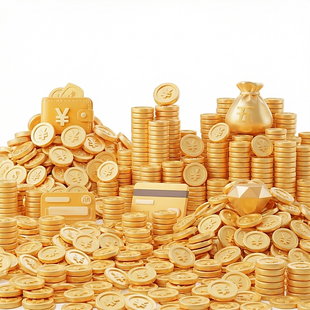 金币数量变为很多很多