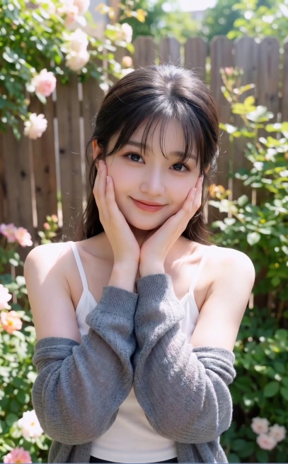 人物形象和脸型特征不变

 生成10张甜美姿势图片  背景无所谓预览效果