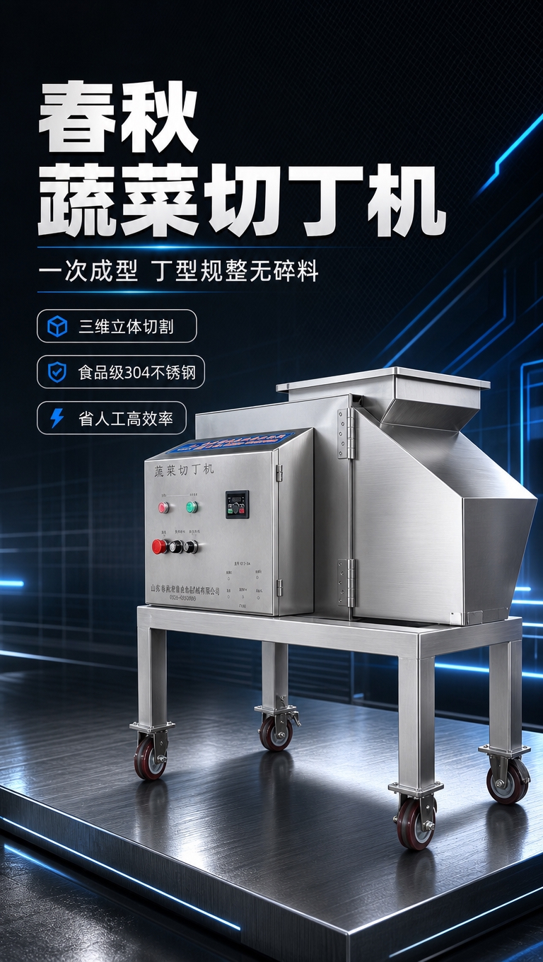 [商品] 使用【图1】【图4】蔬菜切丁机；保留整机不锈钢机身、… - 图片创意预览
