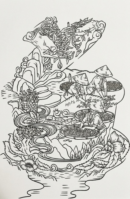 白底黑字预览效果