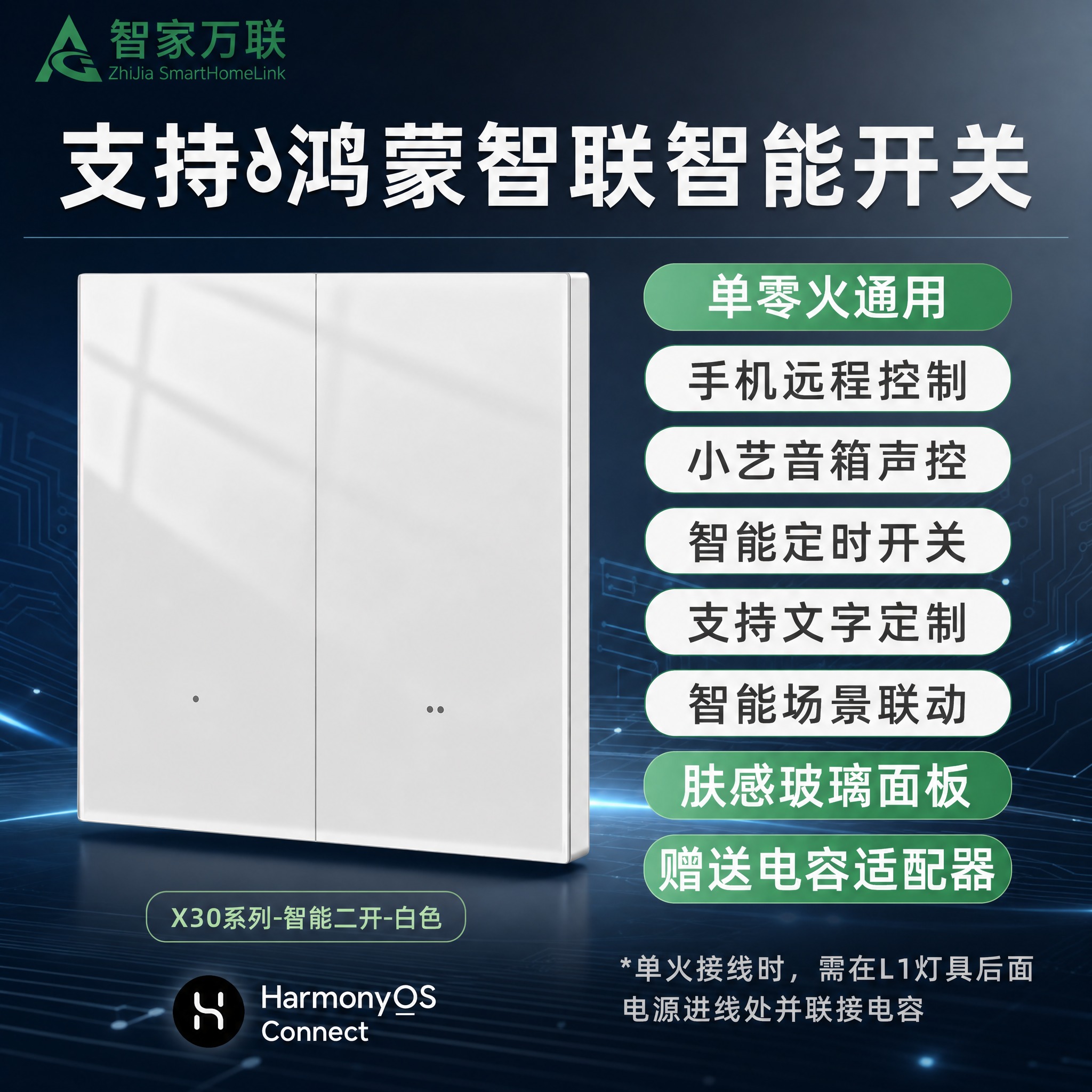 将背景替换为高级深灰蓝渐变科技背景，带有细腻的科技光纹和微弱光… - 图片创意预览