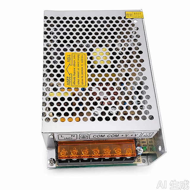 产品精修，产品置于纯白背景上，专业商业棚拍光，5500K标准中性白光，轮廓光，体积光，曝光正确，强烈真实立体感，接地处保留干净浅淡的自然接触阴影，严禁大片投影、脏灰阴影和悬浮感，主体居中，商品完整入画不裁切，商品外轮廓视觉体量约画面60%-80%，四边均匀留白约10%-20%，严禁满幅铺满与贴边顶满，极致超清画质，细节清晰锐利，4K分辨率，商业级实拍质感，保留原图真实材质与结构细节，明显提升商品表面洁净度，清理灰尘、污渍、指纹、油污、胶痕和霉点，让表面从脏旧发闷变为干净可售卖状态，提升商品洁净度和商业新品感，清除旧痕、灰暗、脏斑和不均匀色块；保留原图颜色分区、材质色相、结构和功能细节，禁止整体提亮改色，锁定原图五金商品的外轮廓、朝向、可见面、比例、孔位、部件数量、连接关系和功能结构，禁止新增/删除零件、补全不可见背面、改变结构关系或重绘成其他五金商品，锁定原图商品颜色，颜色以输入图为唯一参考，分段部件颜色边界按原图锁定，锁定孔型、孔距、镂空边界与透视关系，禁止重绘为规则孔，细腻真实的金属肌理质感，工艺方向、颗粒层次和明暗过渡自然，高光柔和有层次，不磨平成塑料或镜面，四分之三侧视图，标准透视校正，正常透视焦段，保持同类机位，比例1:1