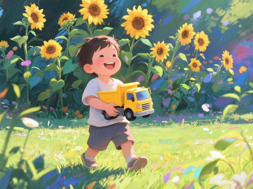 Can you see a toy?	
I can see a toy.	
She plays with her toys.	
He plays with his toys.	
The boy and预览效果