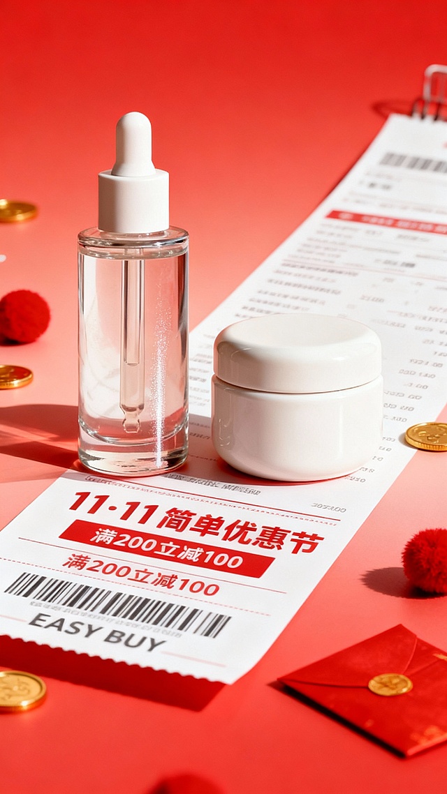 电商小票元素创意视觉/商品换背景