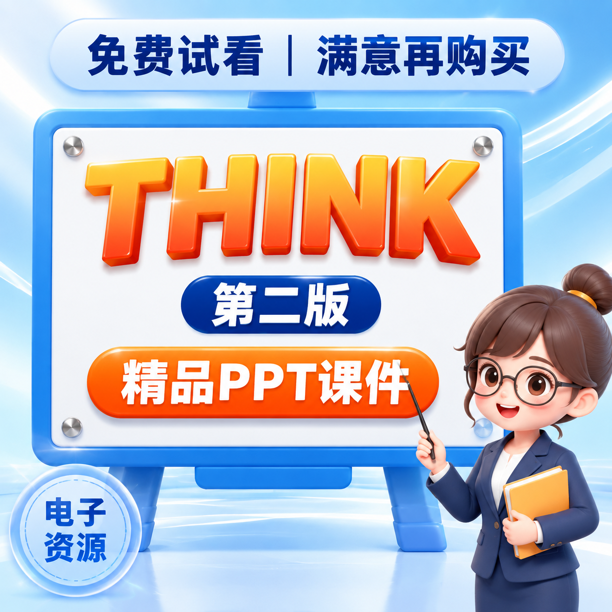 按照指定的电商主图风格重新设计：浅蓝渐变背景带白色流线光效，顶… - 图片创意预览