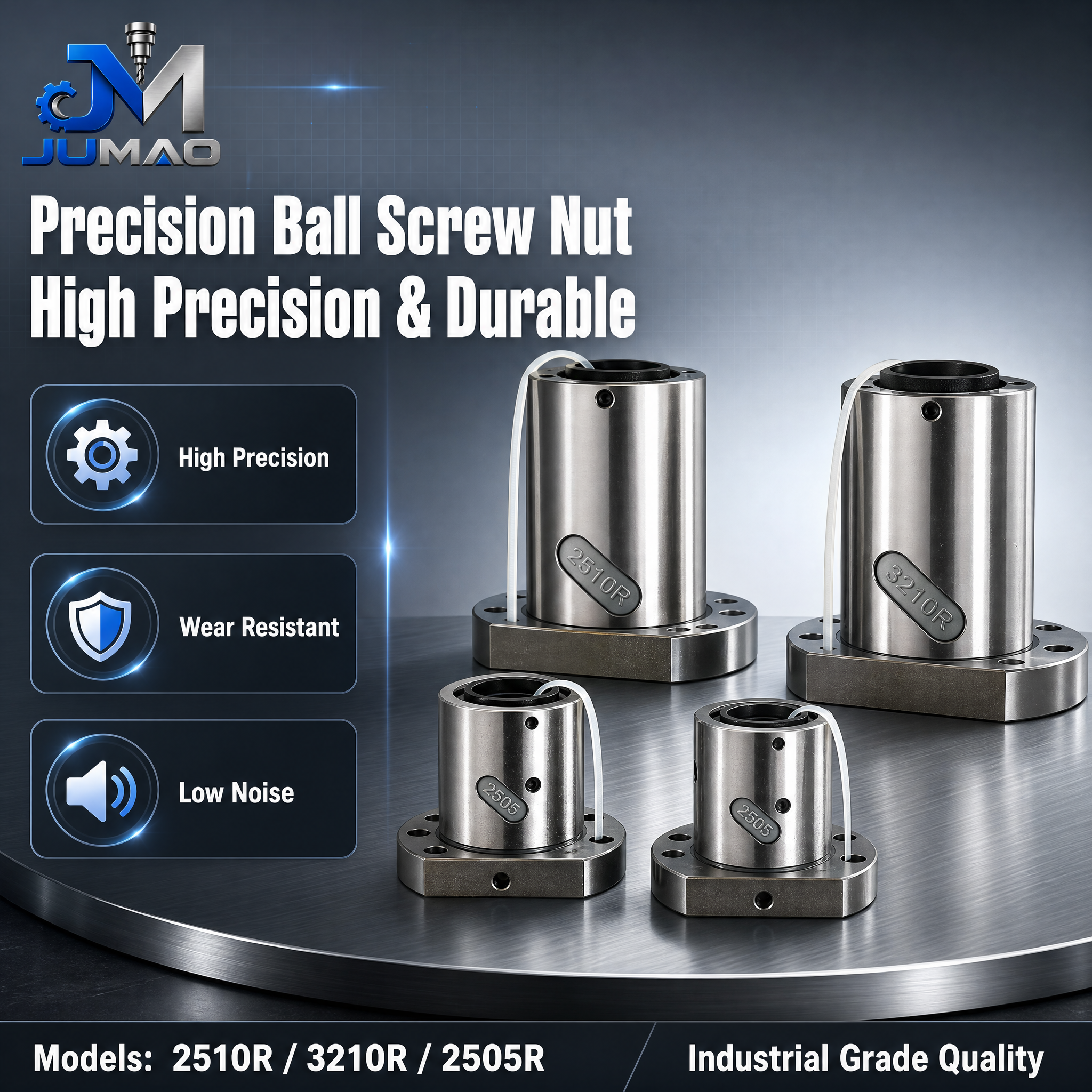 [单张主图] Precision Ball Screw Nut… - 图片创意预览
