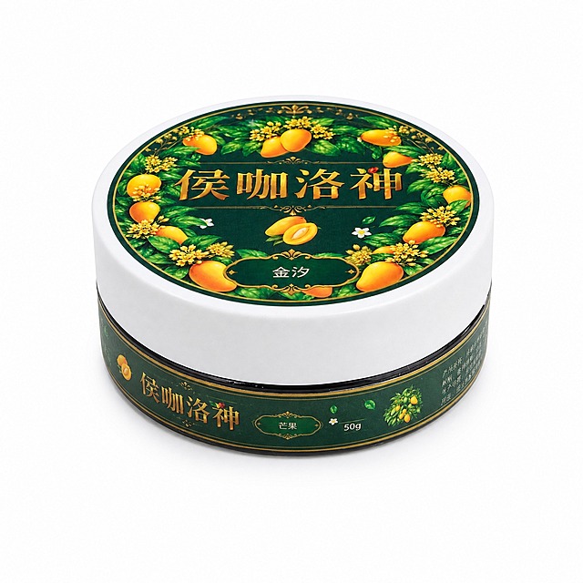 产品精修，产品置于纯白背景上，专业商业棚拍光，5500K标准中性白光，轮廓光，体积光，曝光正确，强烈真实立体感，提亮黑色/深色区域的结构层次，拉开明暗过渡，恢复部件边界、接缝、转折面和厚度关系，避免一片死黑但保持原图深色属性，接地处保留干净浅淡的自然接触阴影，严禁大片投影、脏灰阴影和悬浮感，主体居中，商品完整入画不裁切，商品外轮廓视觉体量约画面60%-80%，四边均匀留白约10%-20%，严禁满幅铺满与贴边顶满，极致超清画质，细节清晰锐利，商业级实拍质感，保留原图真实材质与结构细节，明显提升商品表面洁净度，清理灰尘、污渍、指纹、油污、胶痕和霉点，让表面从脏旧发闷变为干净可售卖状态，修复划痕、磨损、掉漆、飞边毛刺和使用旧痕，翻新为干净商业新品感，基于原图材质恢复纹理、颗粒、折射、高光、柔韧折痕、透明边线或工艺细节，避免糊成塑料感，锁定原图商品颜色，颜色以输入图为唯一参考，分段部件颜色边界按原图锁定，还原真实物理色彩，消除灰暗感和偏色，锁定原图商品轮廓、件数、部件位置、连接关系、标签文字和可见功能细节，只做精修不重绘结构，罐口、肩线、标签和容量比例与原图一致，禁止改开口方向、改盖型、拉伸瓶身或重排文字，罐盖白色塑料部分：亮面塑料质感，高光明确，曲面反光顺滑，罐身深色标签印刷部分：哑光/半哑光塑料质感，柔和漫反射，低高光，前侧视图，标准透视校正，正常透视焦段，保持同类机位，比例1:1