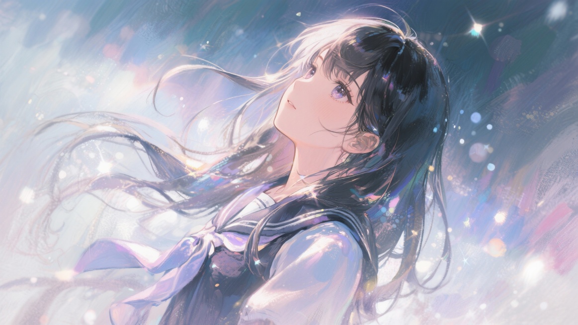 二次元的女生预览效果