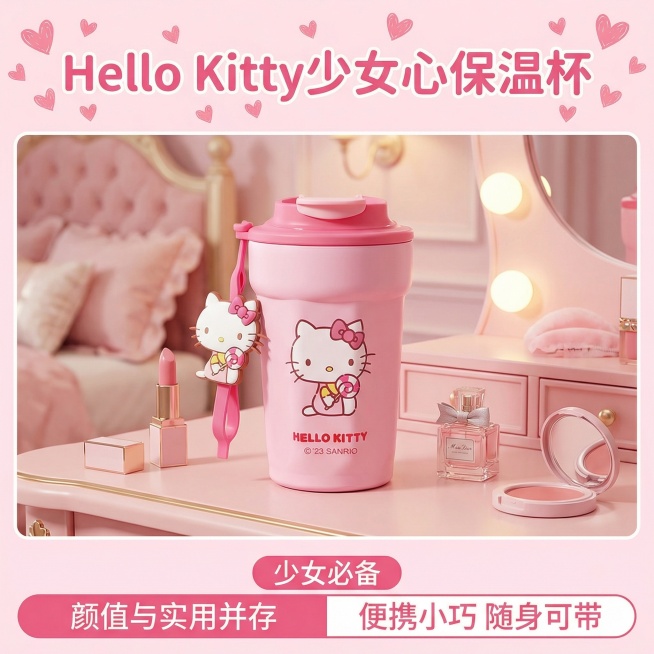 我的产品是保温杯 帮我做20张拼多多主图预览效果