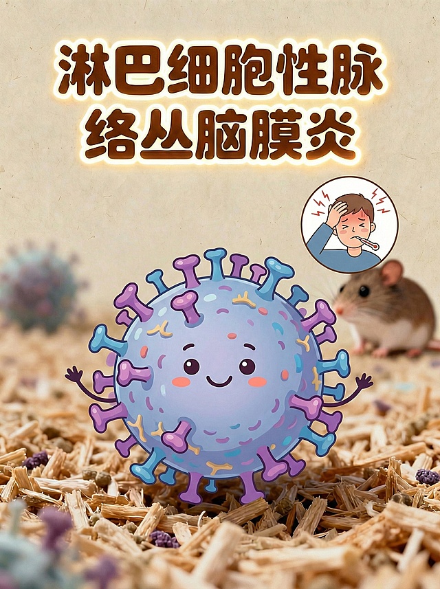 病毒形象开通化，并在旁边小图展示主人头疼发热的演示