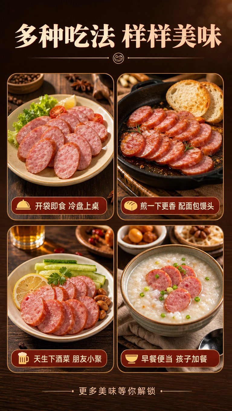 [商品] 使用【图2】御品红肠切片图为基础素材；保留红肠切片的… - 图片创意预览