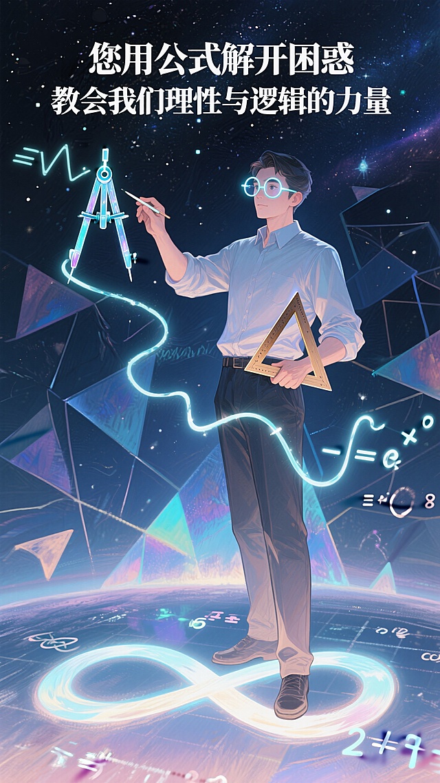 教师节｜数学老师海报