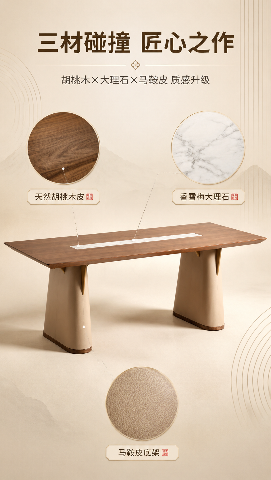 [商品] 使用【图1】DW-6601茶台；保留长方形桌面、双锥… - 图片创意预览