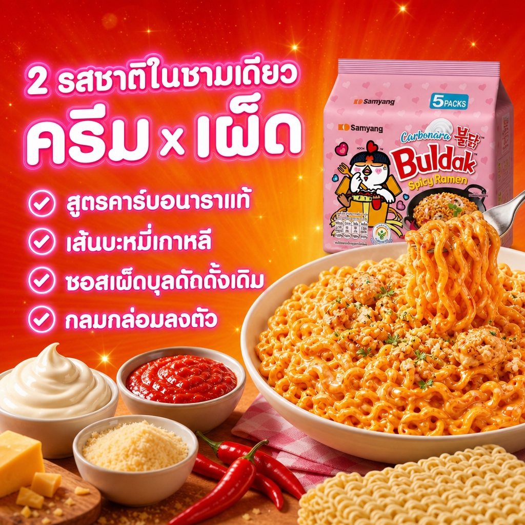 [商品] 使用【图1】Samyang Buldak Carbo… - 图片创意预览