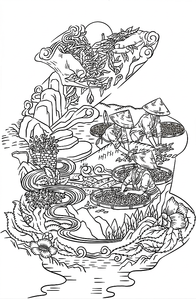 白底黑线