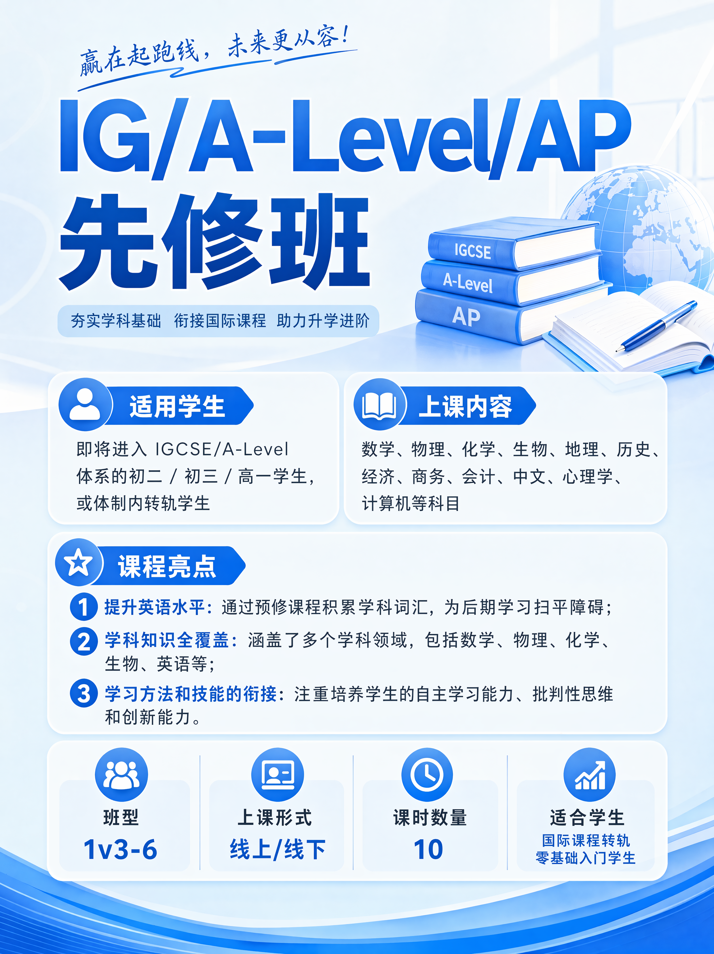 「图片1」 适用学生：即将进入 IGCSE/A-Level 体… - 图片创意预览