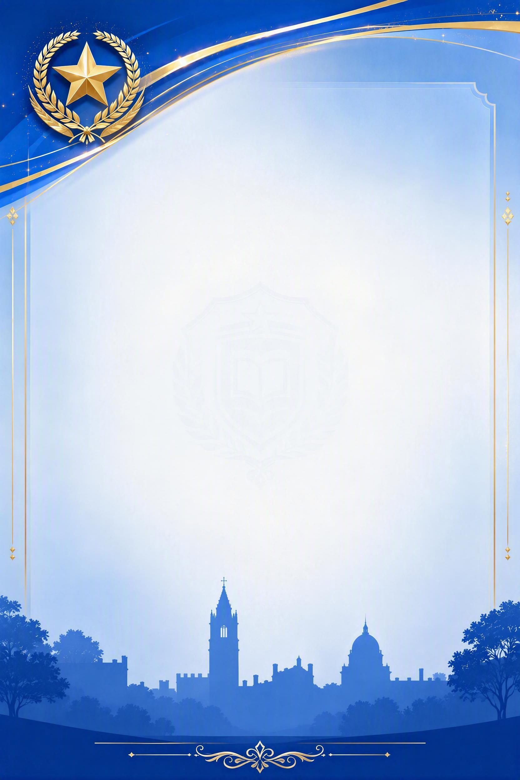 将这张校园学院风版背景图底部的场景大幅简化，去掉复杂的学院大门… - 图片创意预览