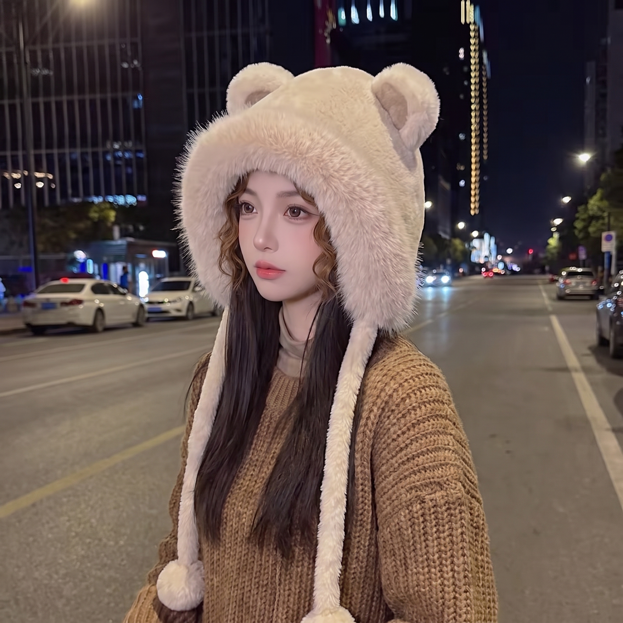 【主体保护指令】请保持参考图 1 中的【同一模特、同一服装、同… - 图片创意预览
