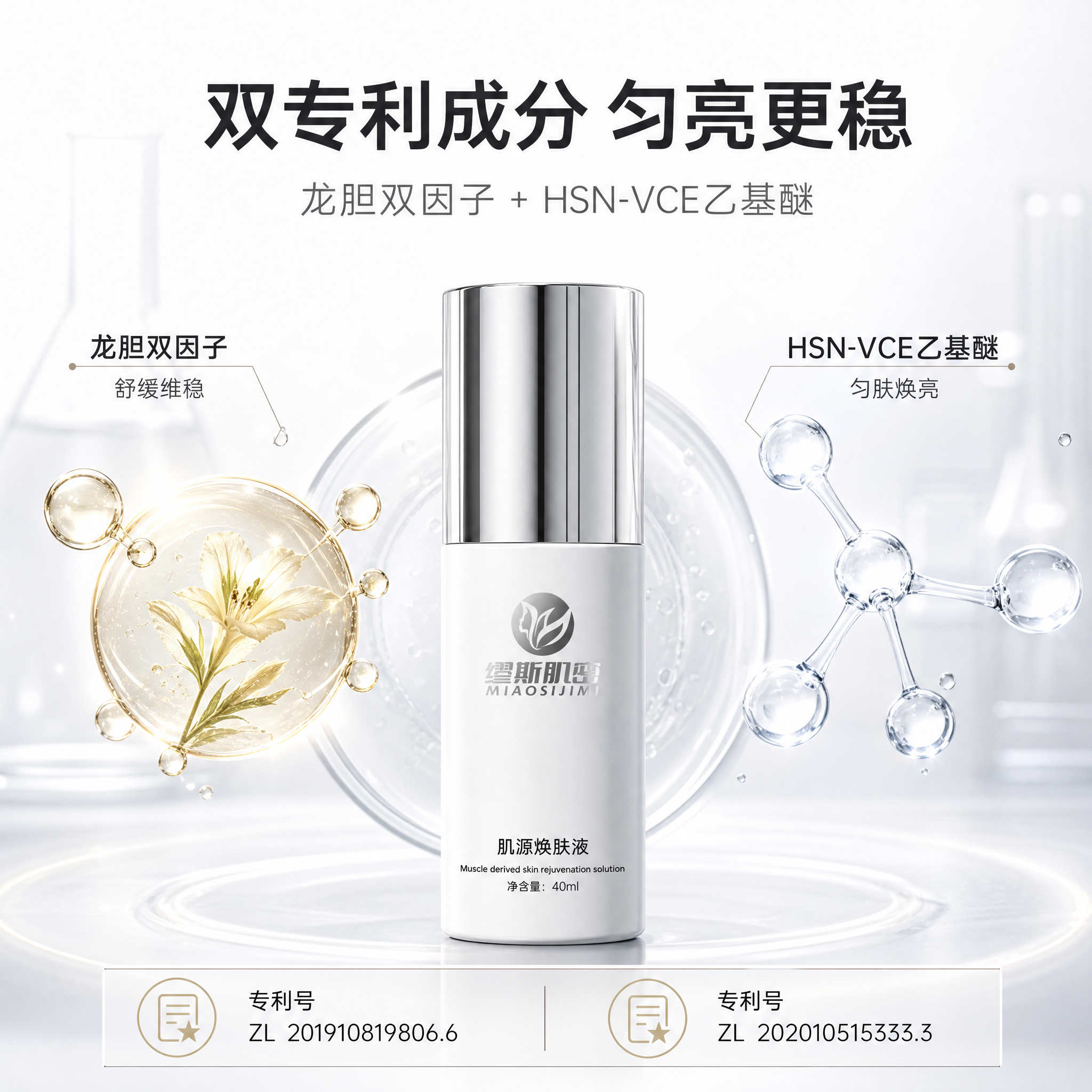 [主图-2] 核心成分解析，展示双专利成分龙胆双因子与HSN-… - 图片创意预览