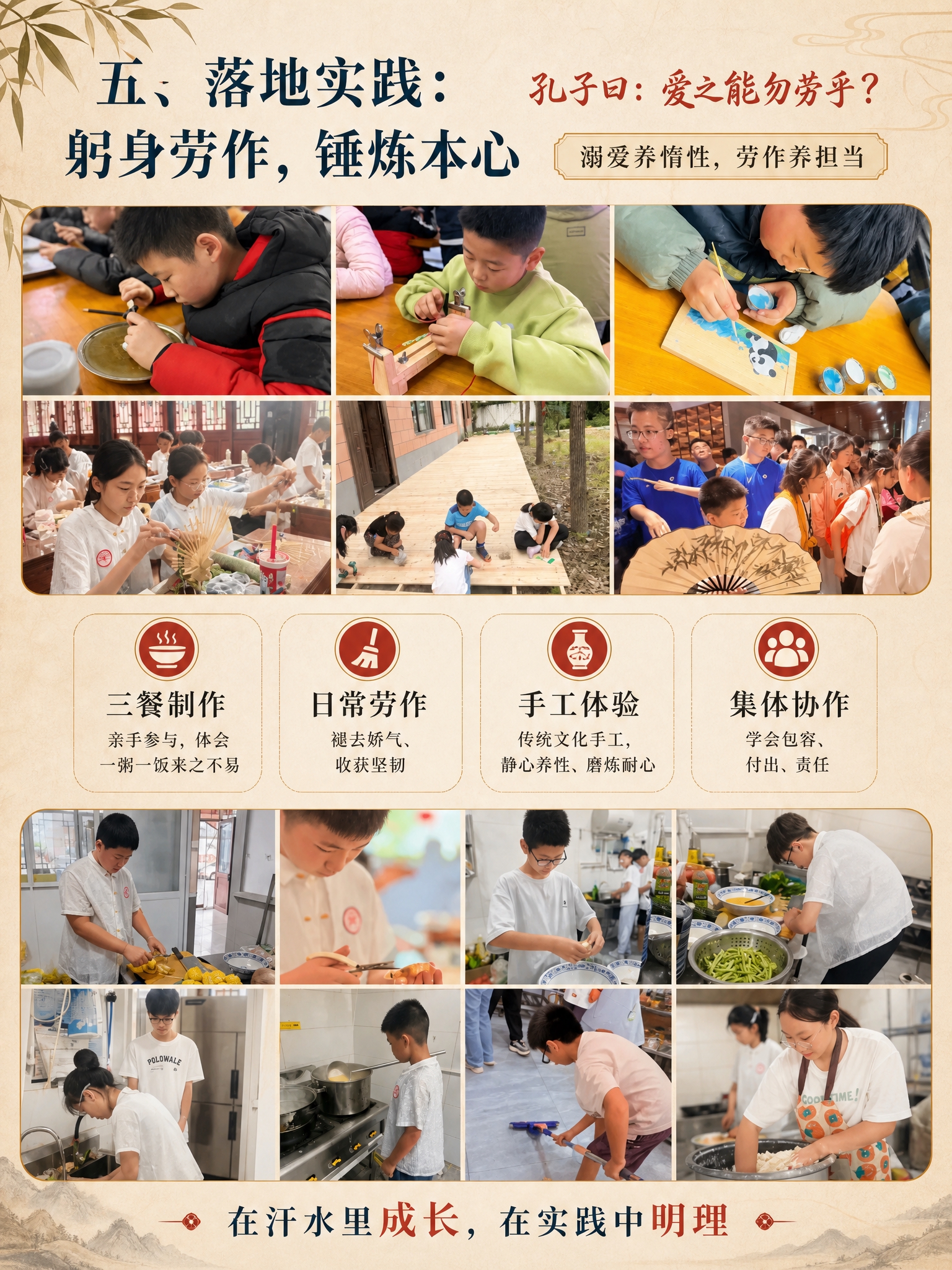 [商品] 使用【图4】手工劳作拼图和【图6】厨房劳作拼图做双区… - 图片创意预览