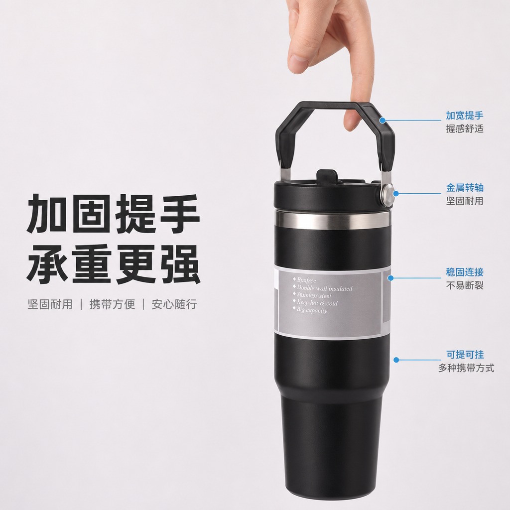 [主图-14] 提手承重与便携设计 结构展示 [统一基调] 淘… - 图片创意预览