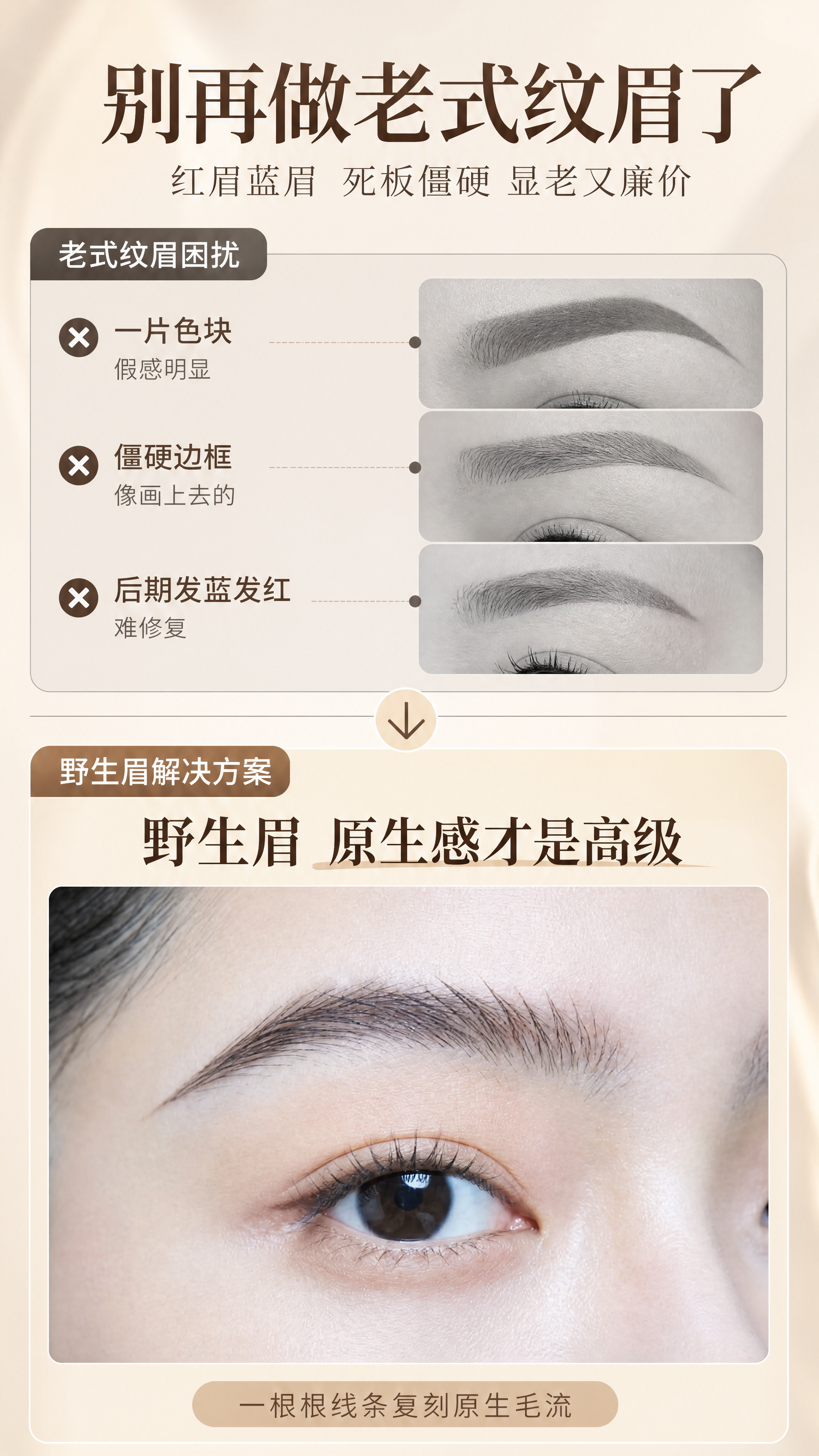 [商品] 使用【图2】的野生眉效果眉眼图；保留眉毛的毛流结构、… - 图片创意预览