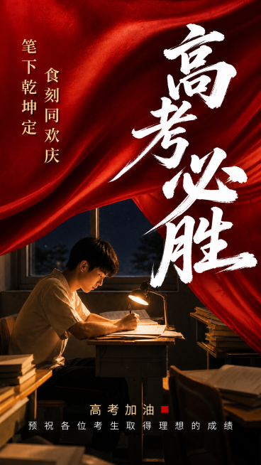 将画面修改为黑天，营造挑灯夜读的氛围，保留所有文案和构图，只调整场景光线和时间，保持画面精致度预览效果