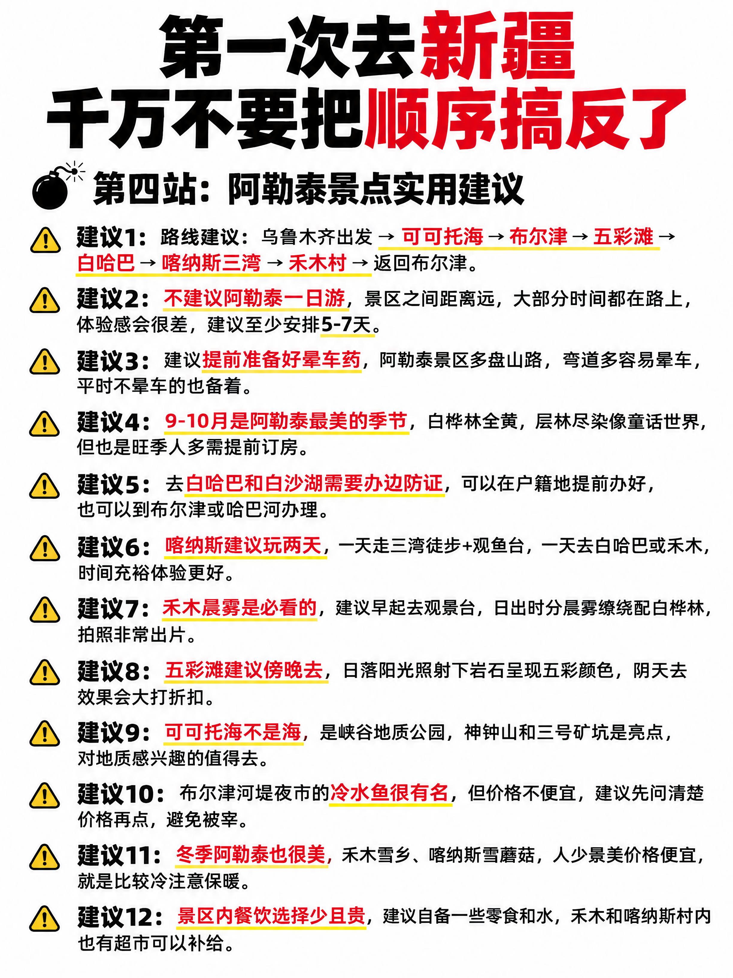 小红书旅游攻略封面，纯文字攻略，白底清新风格，版式精美，小红书… - 图片创意预览