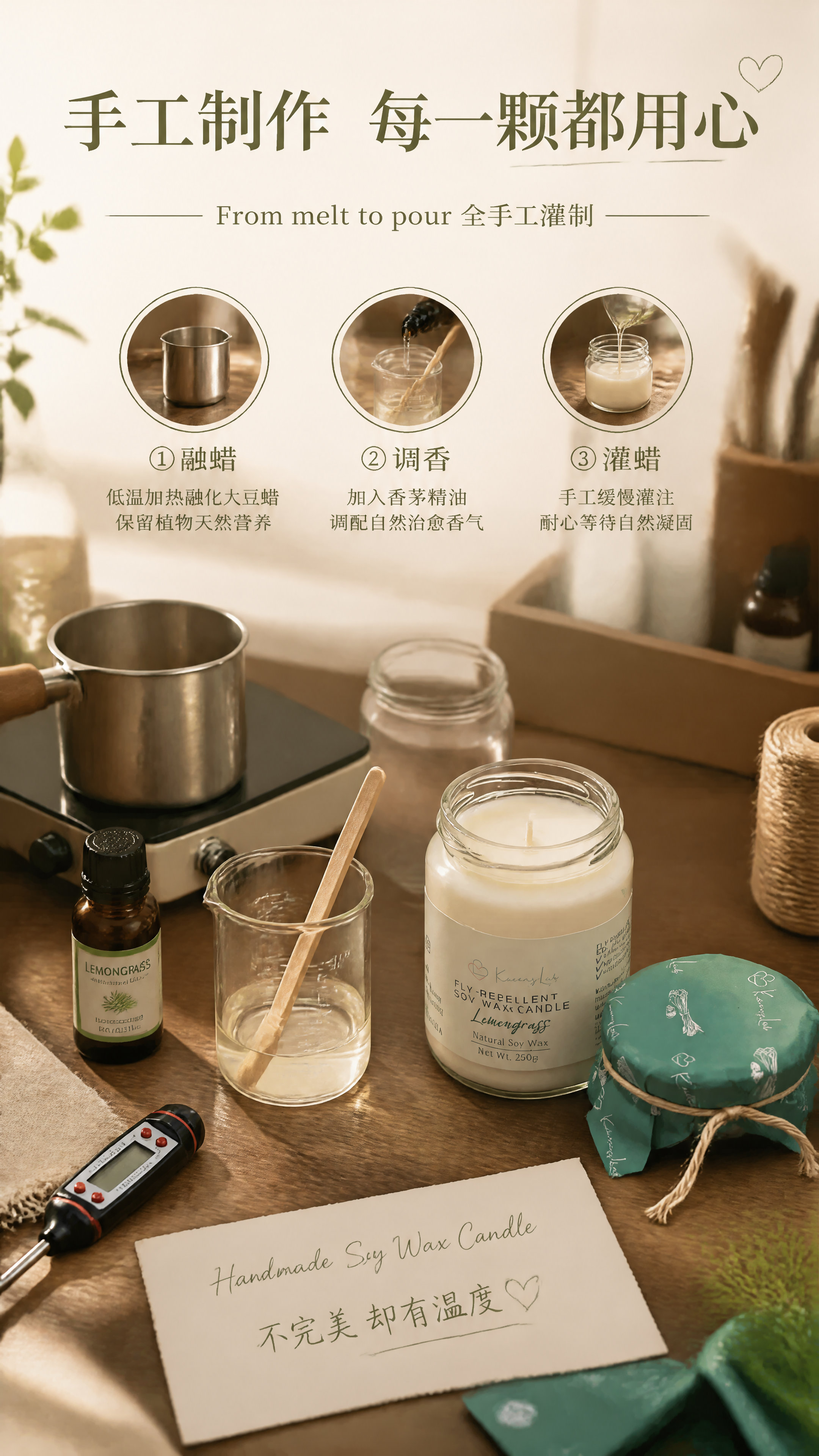 [第6张] 手工工艺页-手工制作过程展示。本张使用【图8】作为… - 图片创意预览