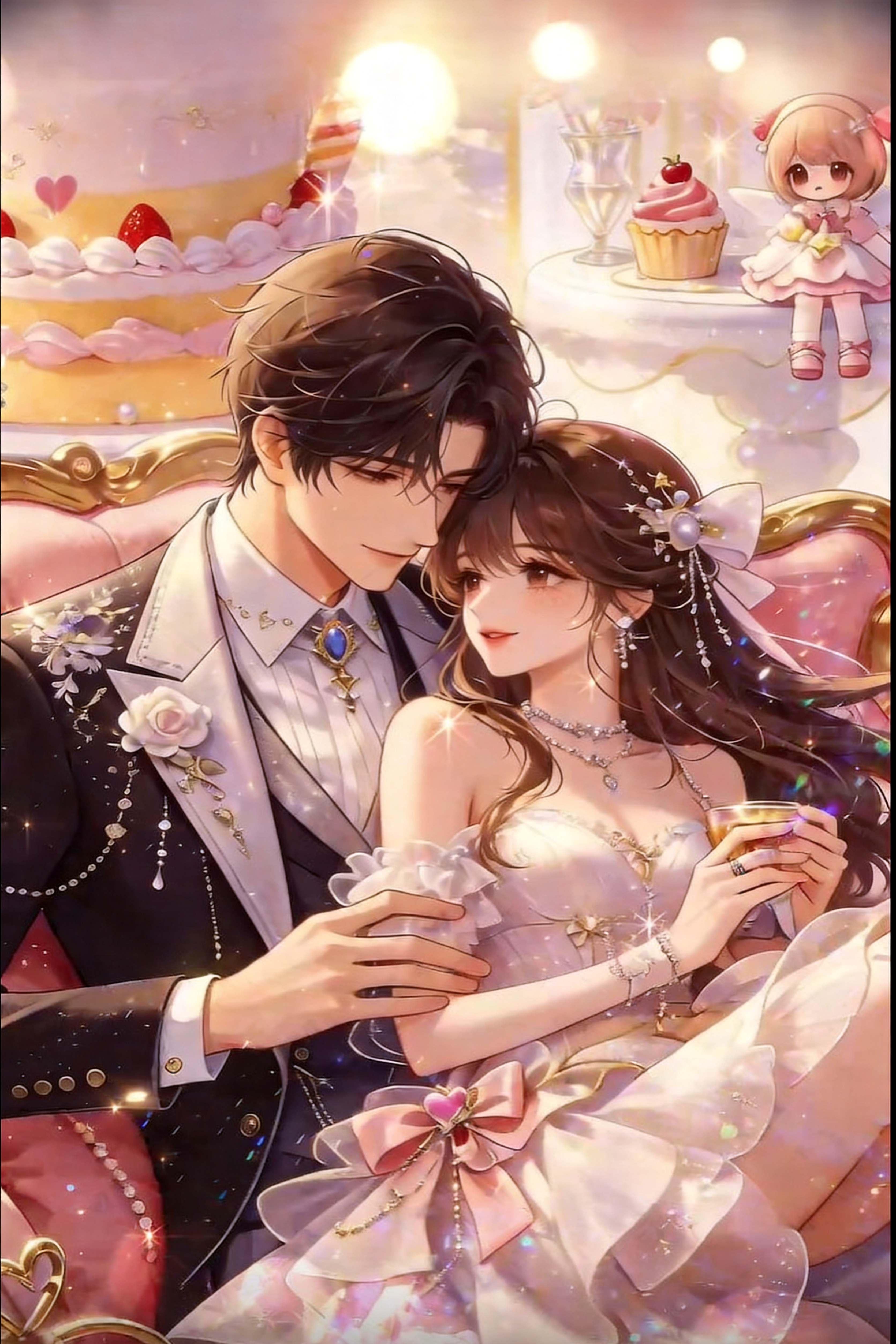 去掉图片上的所有水印，修复提升画质至高清，保持原插画内容不变，… - 图片创意预览