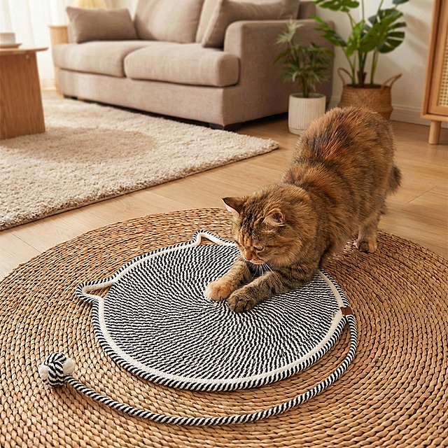 猫咪垫子放大