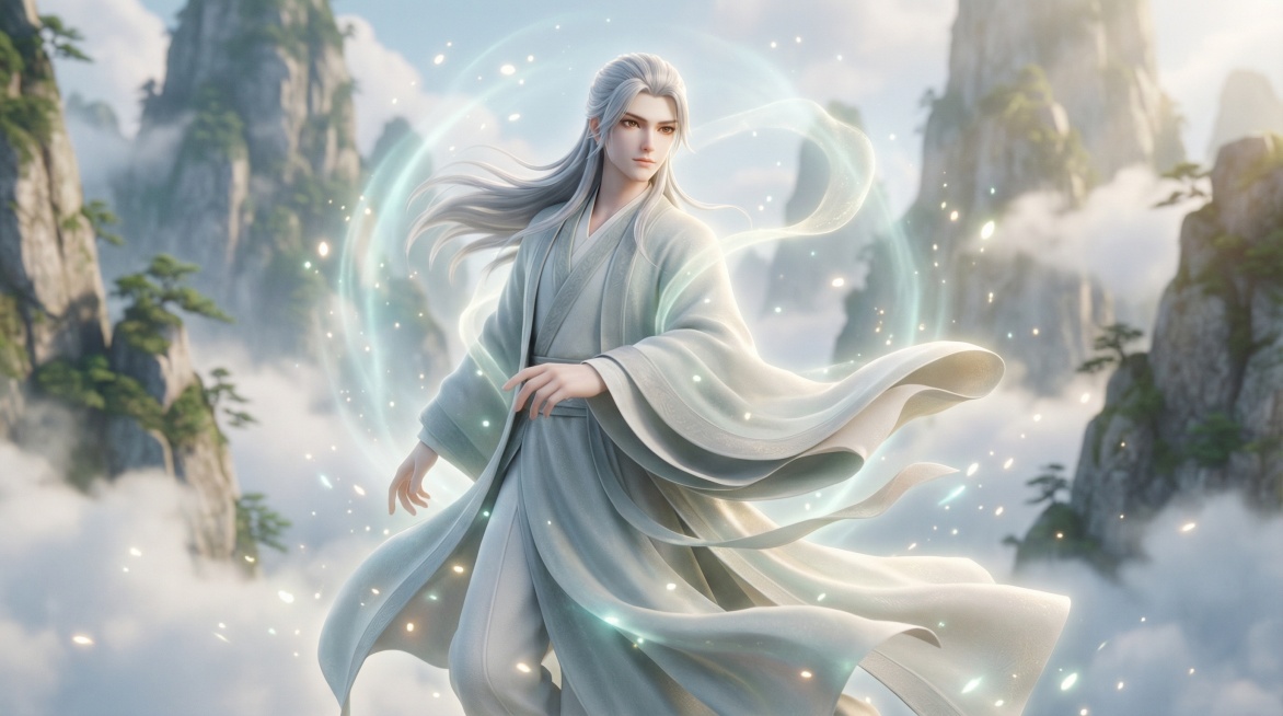 人物形象一定要又帅又年轻，就像敖丙预览效果