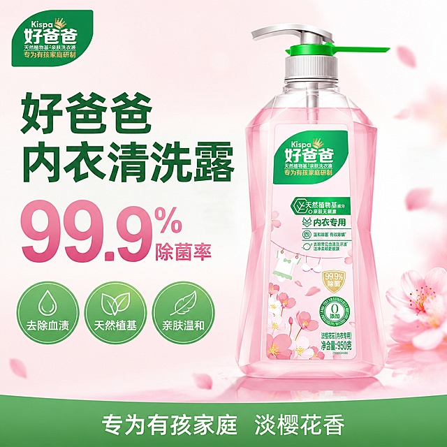 使用电商主图技能生成1张比例1:1的电商主图，适配平台为抖音，商品为「图片1」，商品卖点为去除血渍 99.9%除菌率，