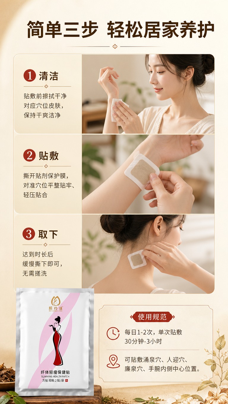 [商品] 使用【图4】膜玲珑纤体轻瘦保健贴单袋贴剂；保留铝箔袋… - 图片创意预览