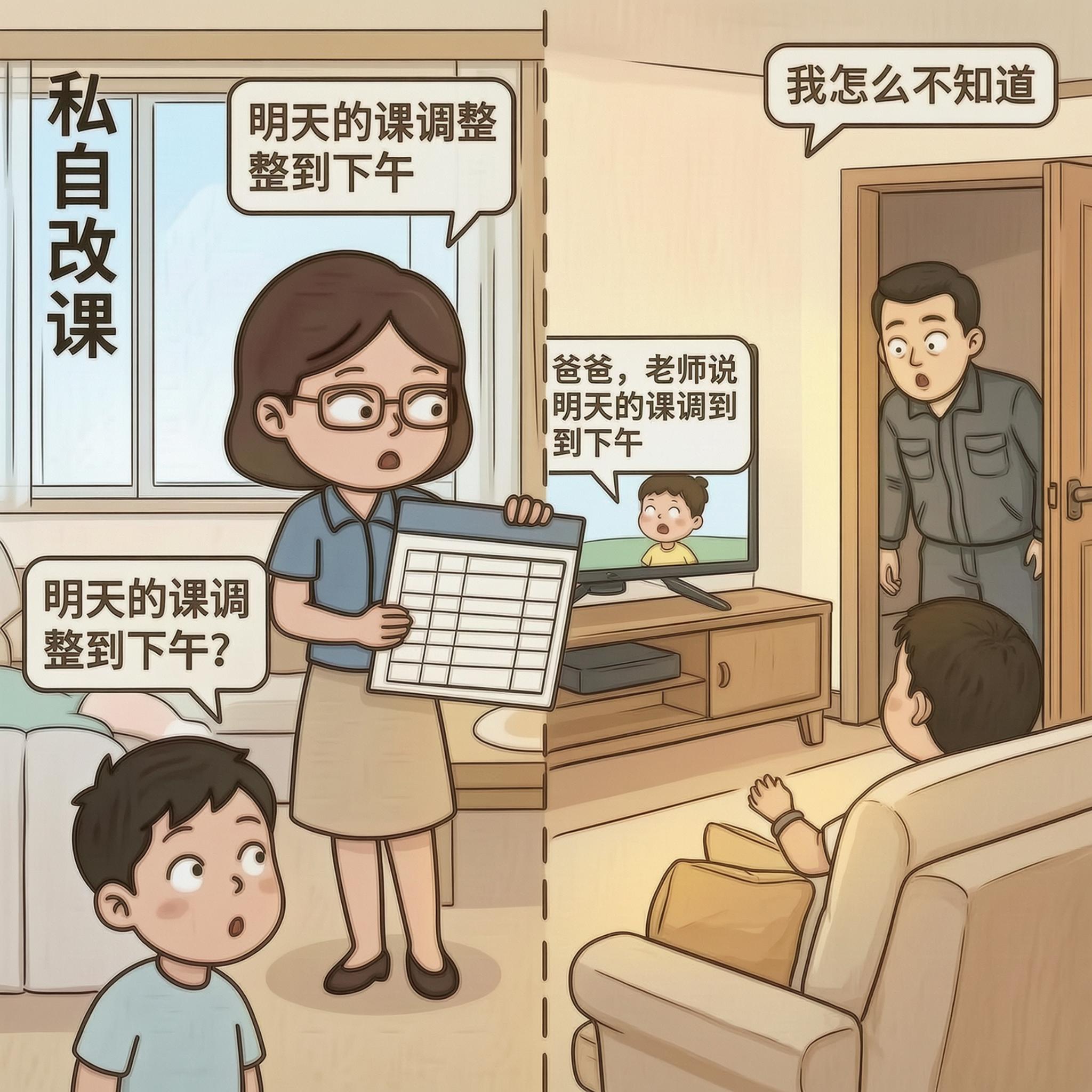 「图片1」右边画面的颜色是在家里白天，比较亮，整个画布颜色和左… - 图片创意预览