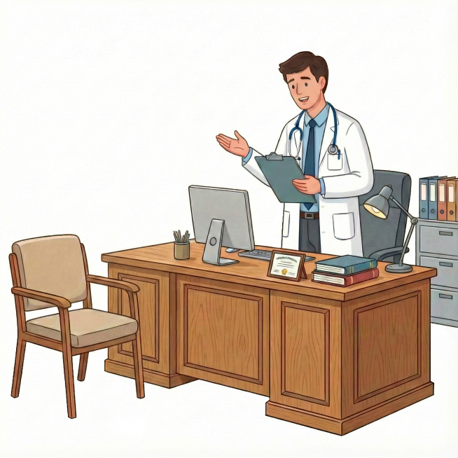 医生单独一人 去除其他预览效果