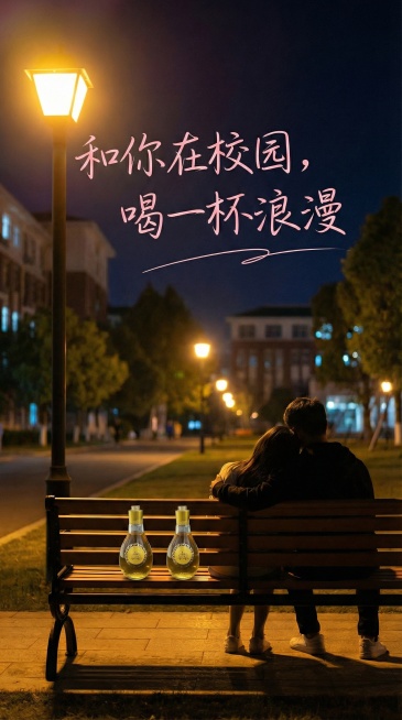 去掉酒瓶的瓶盖，将长椅上的酒瓶尺寸缩小一些预览效果