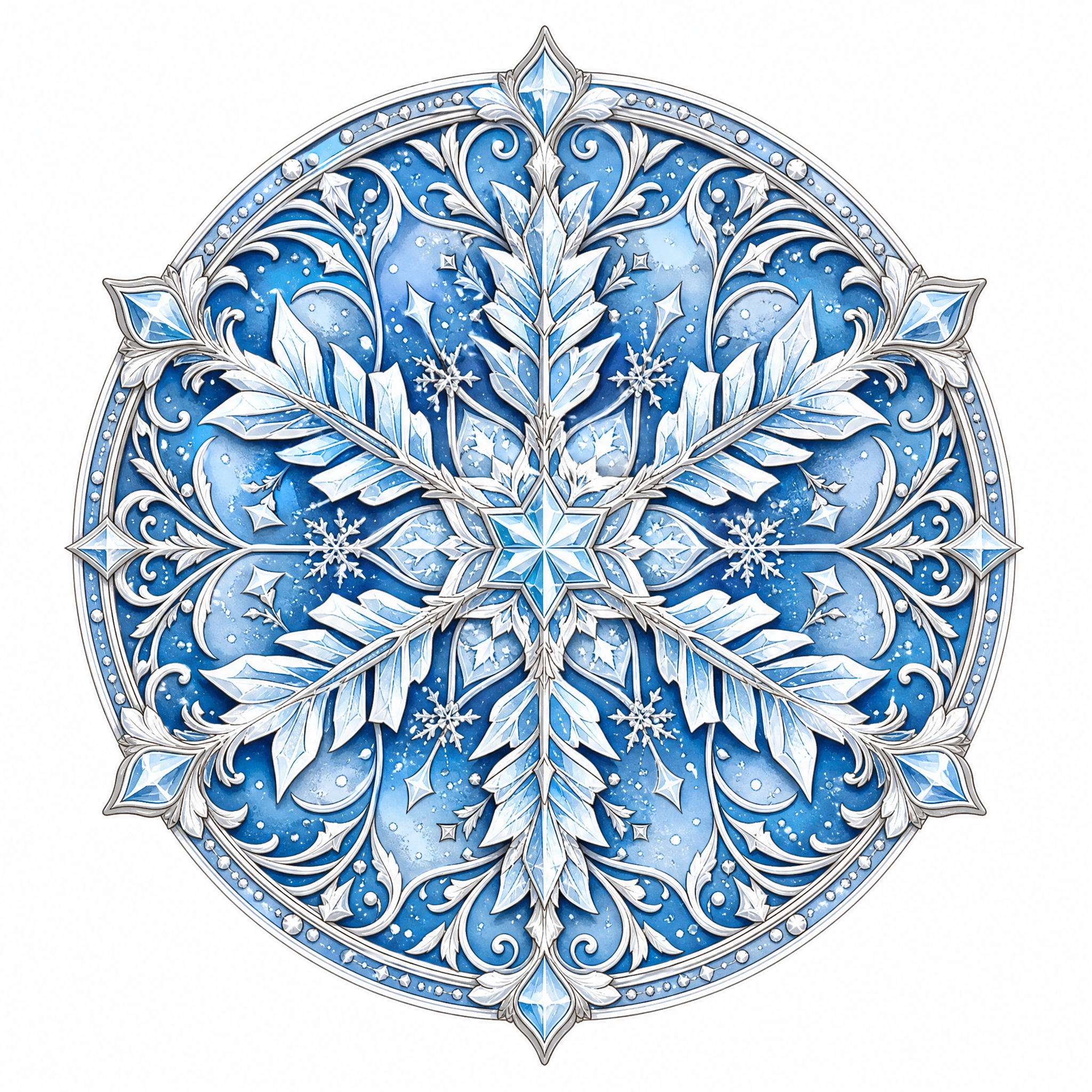 Christmas sticker, medieval ill… - 图片创意预览